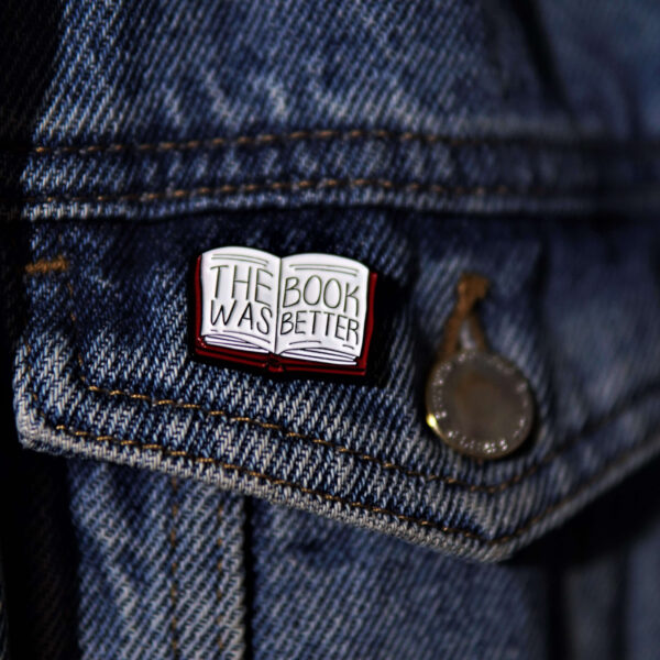 BOOK ENAMEL PIN