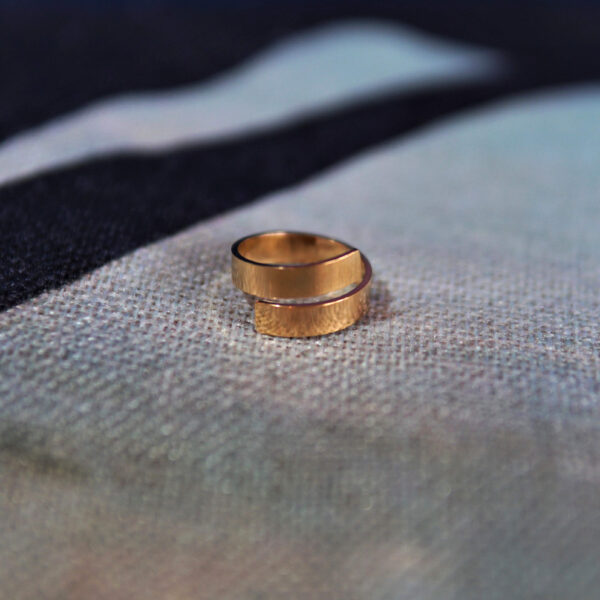 STAINLESS STEEL RING GOLD