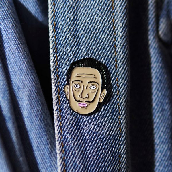 salvador dali pin