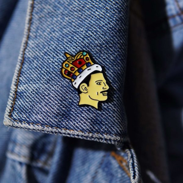 freddie mercury pin