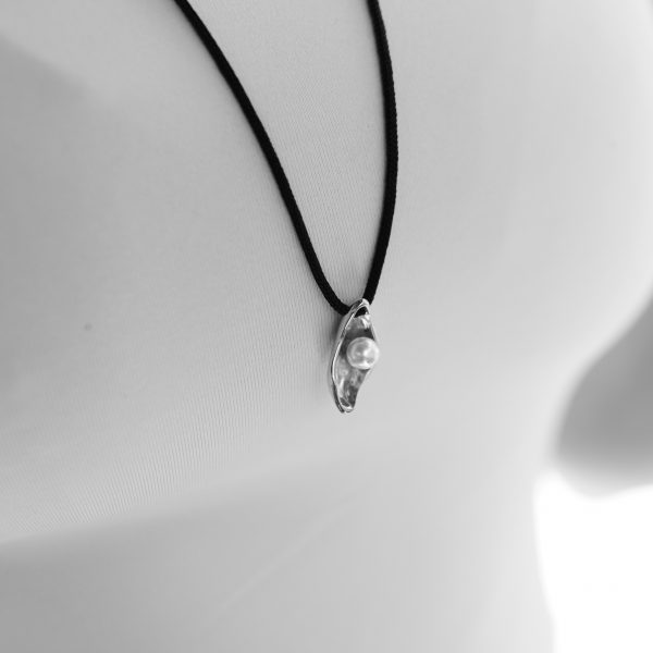secret tear necklace-κολιε δάκρυ,χειροποίητο, απο ασήμι 925