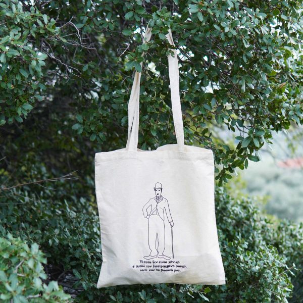 eco tote bag chaplin