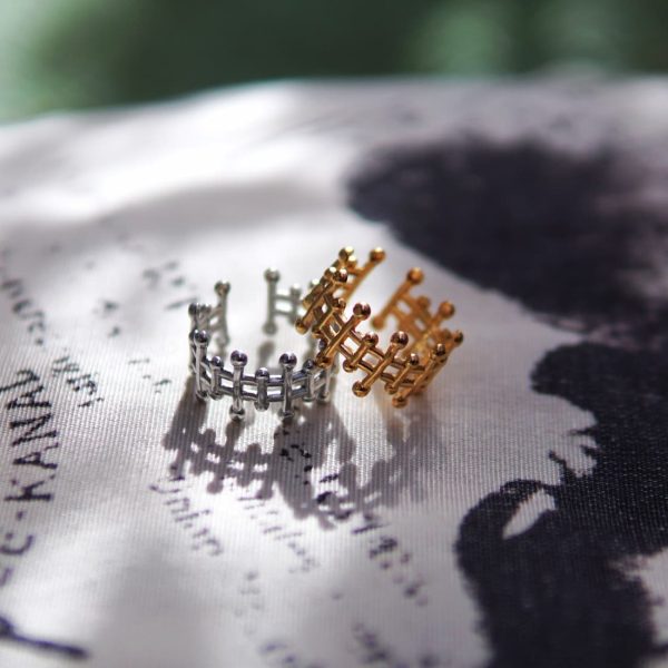 δαχτυλιδι πλεγμα απο ατσαλι