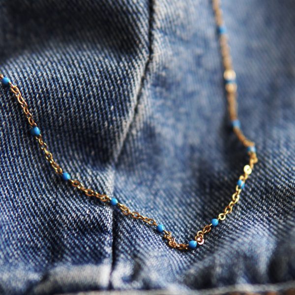 turquoise beads necklace