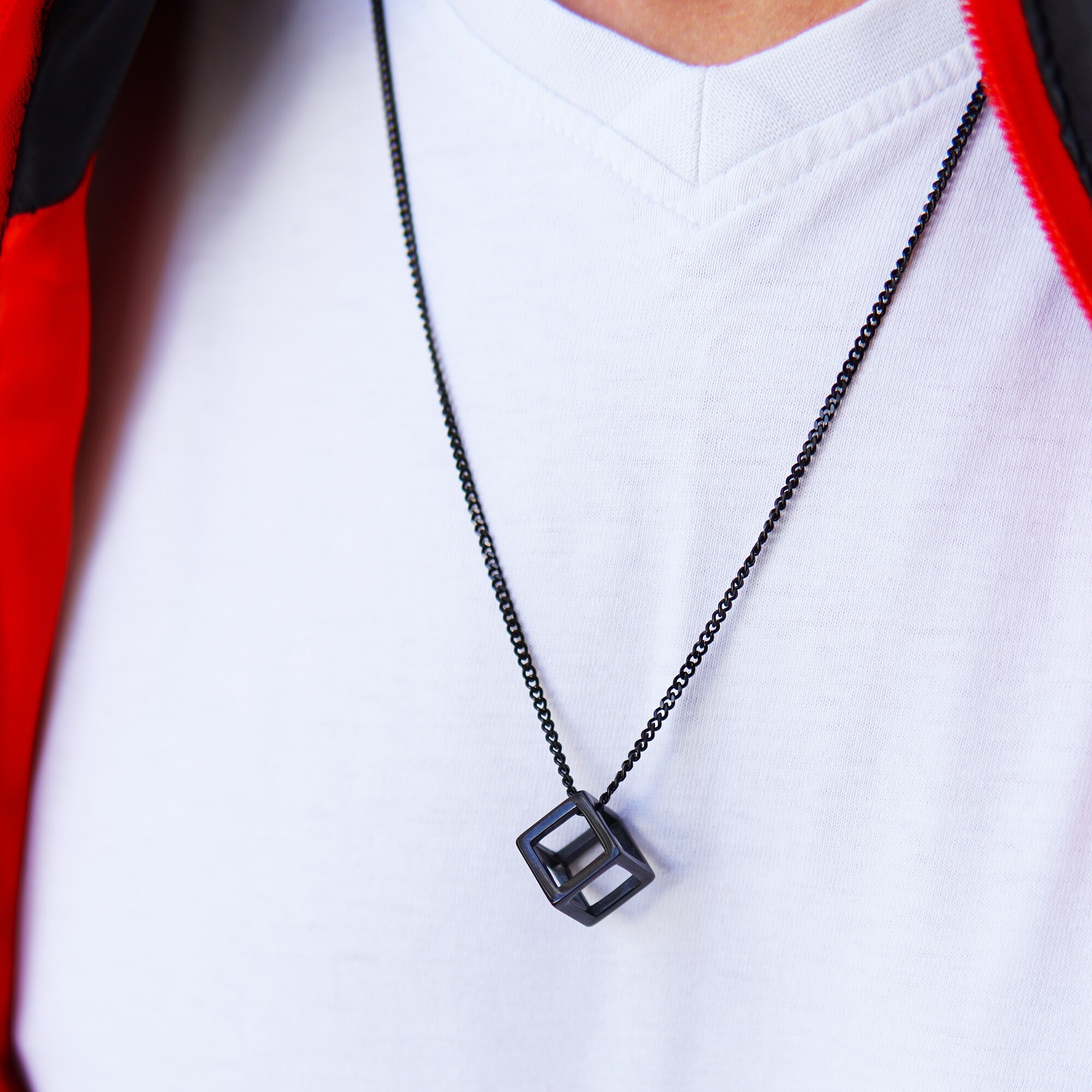 Κολιέ Κύβος 5 Unisex κολιέ κύβος